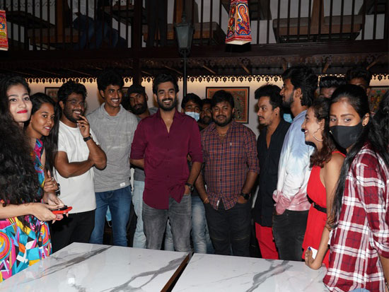 Kiran abbavaram at promotions